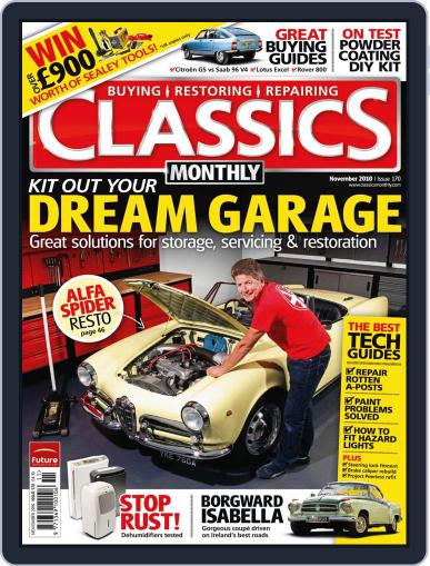 Classics Monthly October 19th, 2010 Digital Back Issue Cover