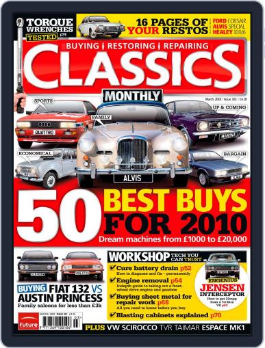 Classics Monthly February 9th, 2010 Digital Back Issue Cover