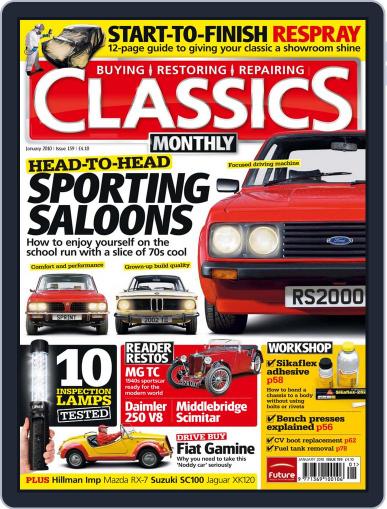 Classics Monthly December 15th, 2009 Digital Back Issue Cover