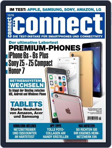 Connect November 6th, 2015 Digital Back Issue Cover
