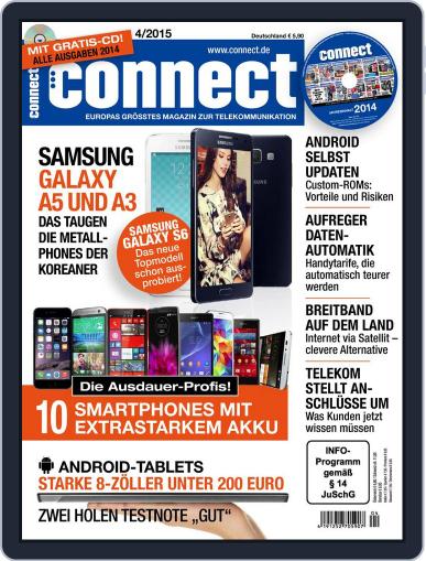 Connect April 1st, 2015 Digital Back Issue Cover