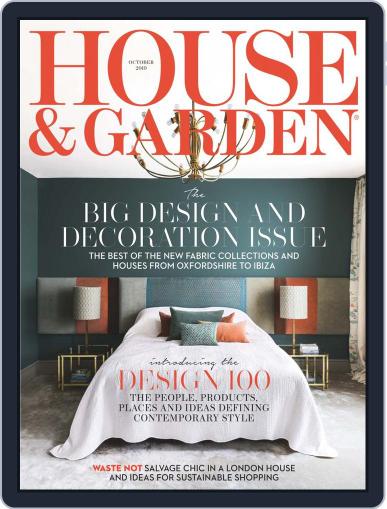 House and Garden October 1st, 2019 Digital Back Issue Cover