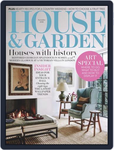 House and Garden November 1st, 2018 Digital Back Issue Cover