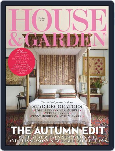 House and Garden September 3rd, 2018 Digital Back Issue Cover
