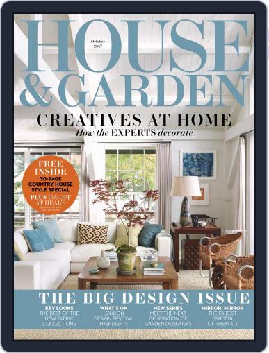 House and Garden October 1st, 2017 Digital Back Issue Cover