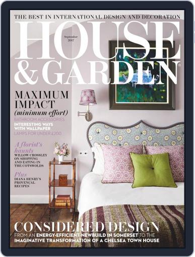 House and Garden September 1st, 2017 Digital Back Issue Cover