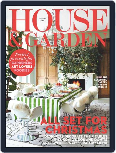 House and Garden December 1st, 2016 Digital Back Issue Cover