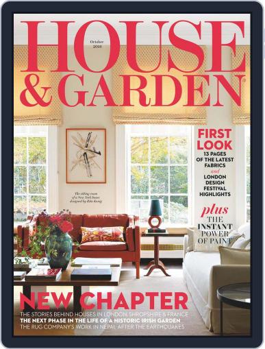 House and Garden October 1st, 2016 Digital Back Issue Cover