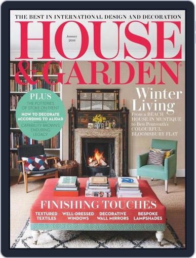 House and Garden December 7th, 2015 Digital Back Issue Cover