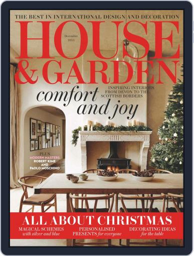 House and Garden November 5th, 2015 Digital Back Issue Cover