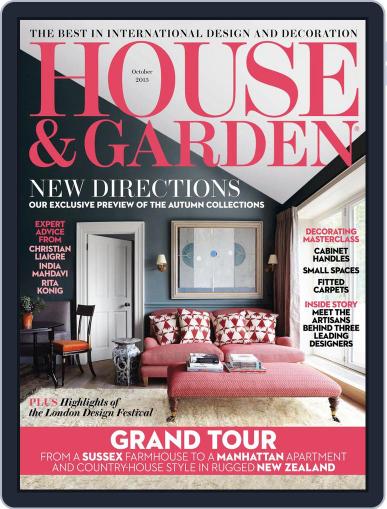 House and Garden September 3rd, 2015 Digital Back Issue Cover