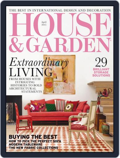 House and Garden March 5th, 2015 Digital Back Issue Cover