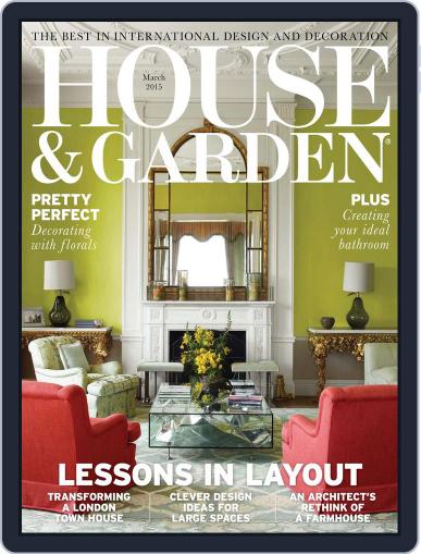 House and Garden January 29th, 2015 Digital Back Issue Cover