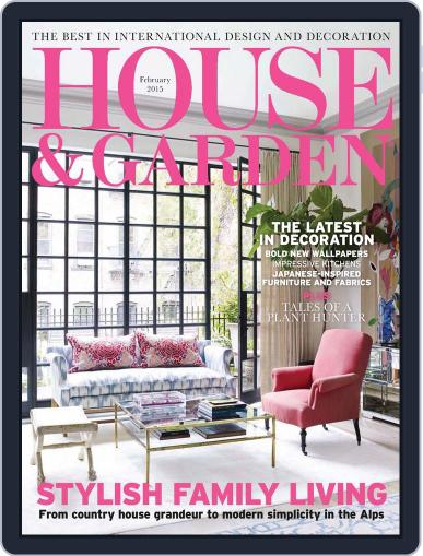 House and Garden January 1st, 2015 Digital Back Issue Cover