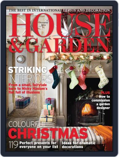 House and Garden November 2nd, 2014 Digital Back Issue Cover