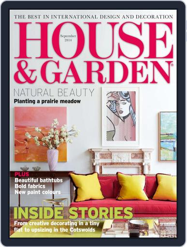 House and Garden August 3rd, 2014 Digital Back Issue Cover