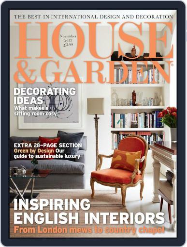 House and Garden October 6th, 2013 Digital Back Issue Cover