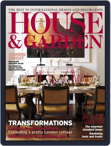 House and Garden December 5th, 2012 Digital Back Issue Cover