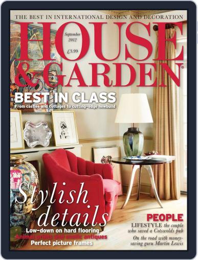 House and Garden August 1st, 2012 Digital Back Issue Cover