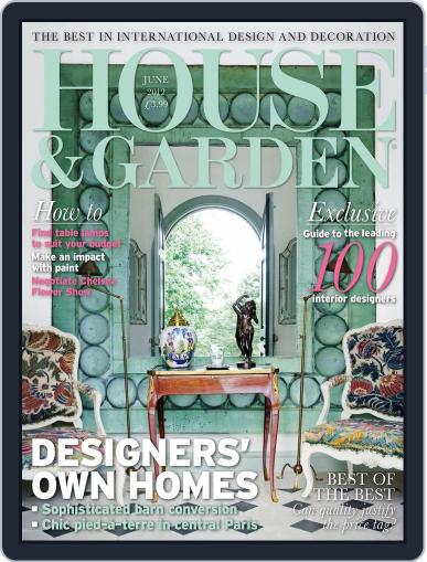 House and Garden May 3rd, 2012 Digital Back Issue Cover