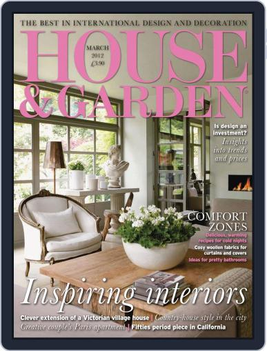 House and Garden February 7th, 2012 Digital Back Issue Cover