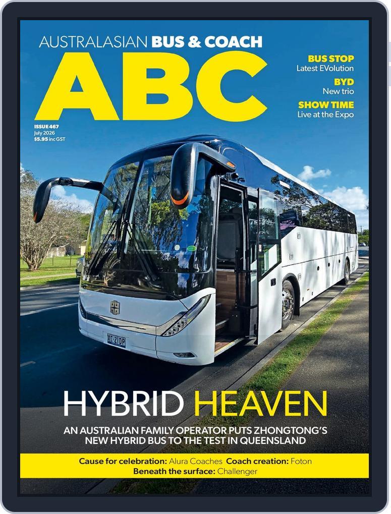 Australasian Bus & Coach (Digital) Subscription                    July 14th, 2026 Issue