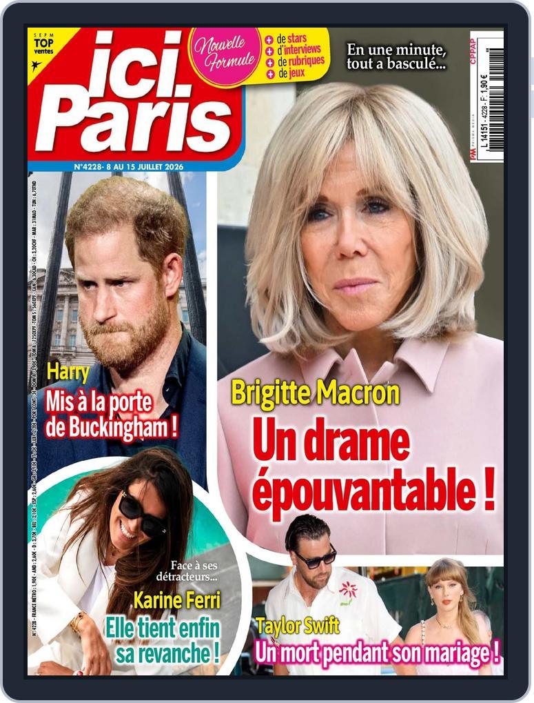 Ici Paris (Digital) Subscription                    July 15th, 2026 Issue