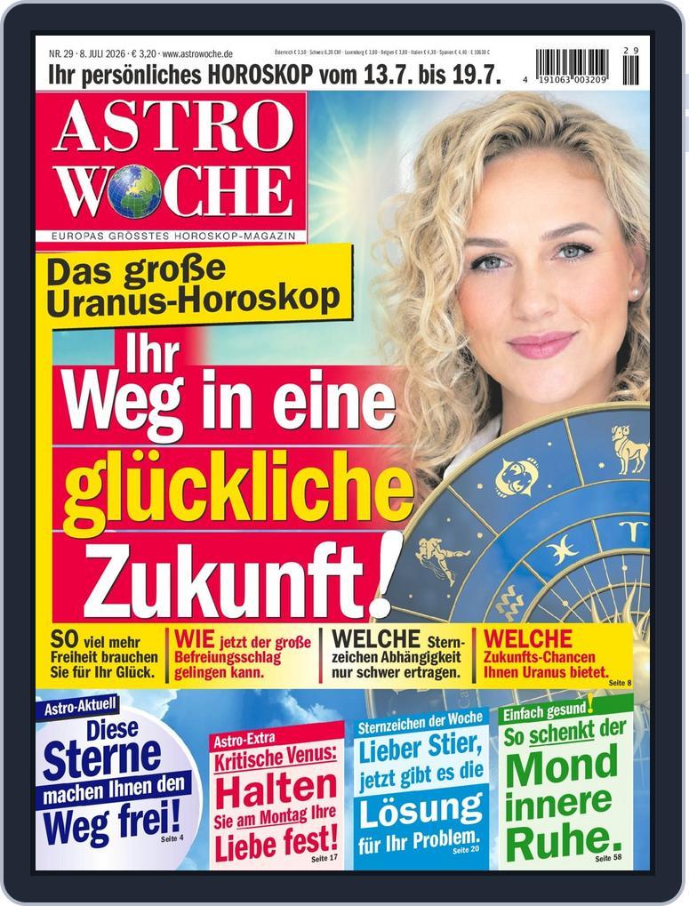 Astrowoche (Digital) Subscription                    July 15th, 2026 Issue