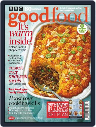 Bbc Good Food January 1st, 2019 Digital Back Issue Cover