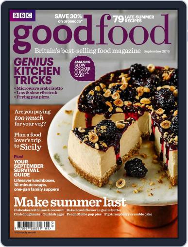 Bbc Good Food September 1st, 2016 Digital Back Issue Cover