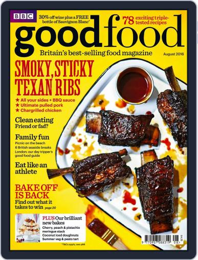 Bbc Good Food August 1st, 2016 Digital Back Issue Cover