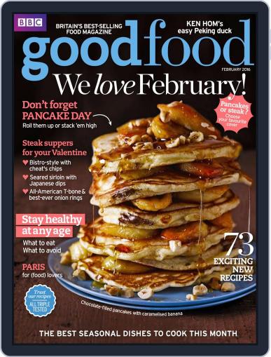 Bbc Good Food February 1st, 2016 Digital Back Issue Cover