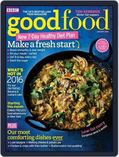 Bbc Good Food January 1st, 2016 Digital Back Issue Cover