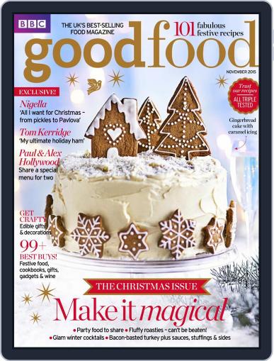 Bbc Good Food November 1st, 2015 Digital Back Issue Cover