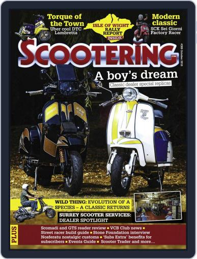 Scootering October 1st, 2018 Digital Back Issue Cover