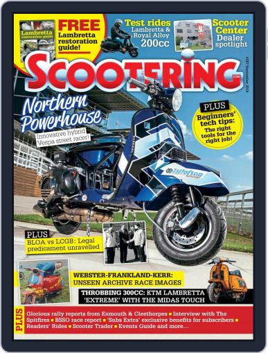 Scootering September 1st, 2018 Digital Back Issue Cover