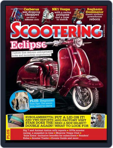 Scootering August 1st, 2018 Digital Back Issue Cover