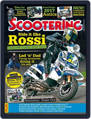 Scootering November 1st, 2017 Digital Back Issue Cover