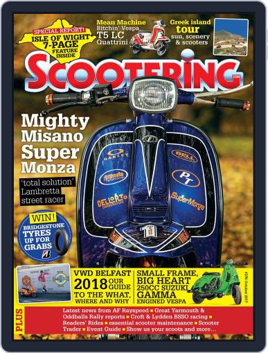 Scootering October 1st, 2017 Digital Back Issue Cover