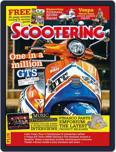 Scootering September 1st, 2017 Digital Back Issue Cover