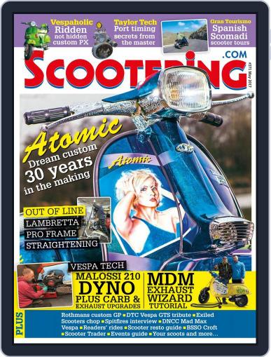 Scootering May 1st, 2017 Digital Back Issue Cover