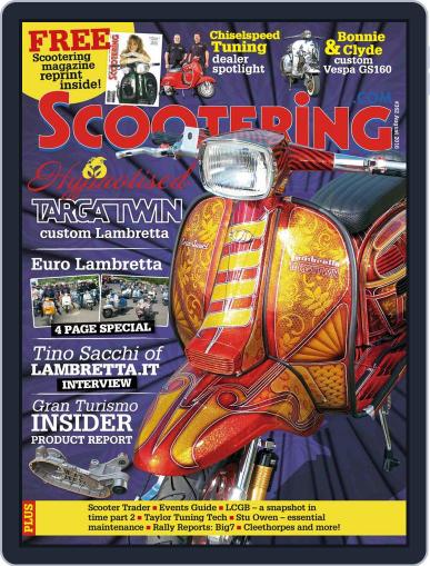 Scootering August 1st, 2016 Digital Back Issue Cover