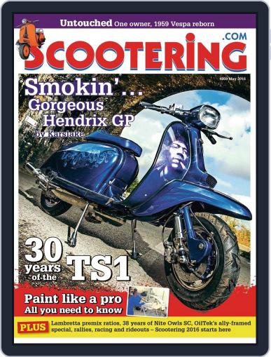 Scootering April 26th, 2016 Digital Back Issue Cover