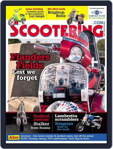 Scootering October 21st, 2014 Digital Back Issue Cover