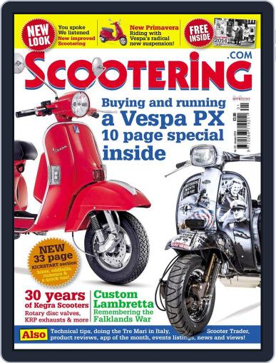 Scootering December 24th, 2013 Digital Back Issue Cover