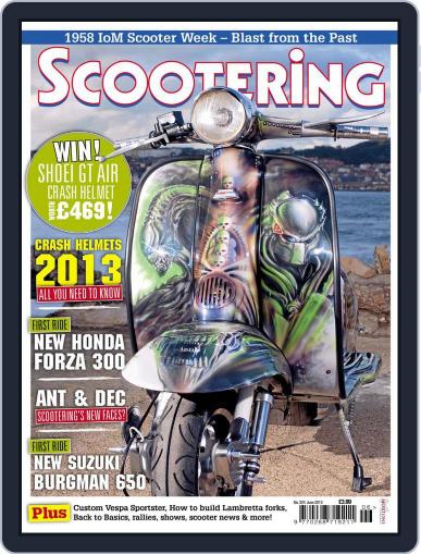 Scootering May 21st, 2013 Digital Back Issue Cover