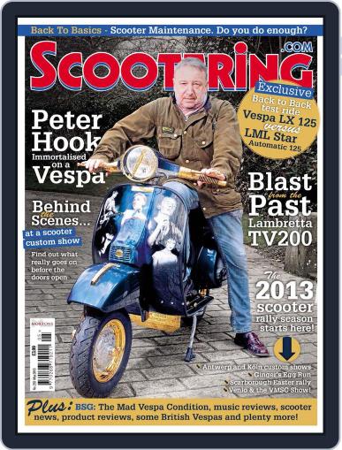 Scootering April 23rd, 2013 Digital Back Issue Cover