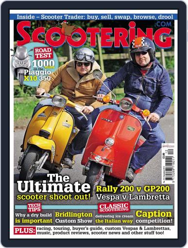 Scootering November 20th, 2012 Digital Back Issue Cover