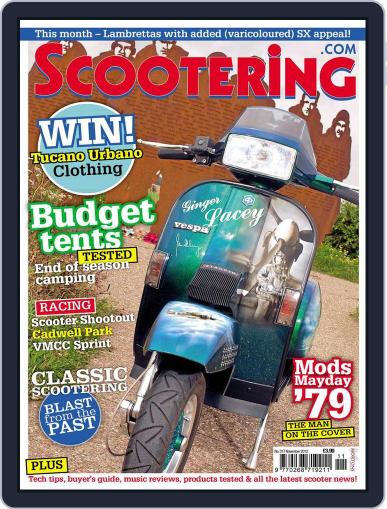 Scootering October 23rd, 2012 Digital Back Issue Cover