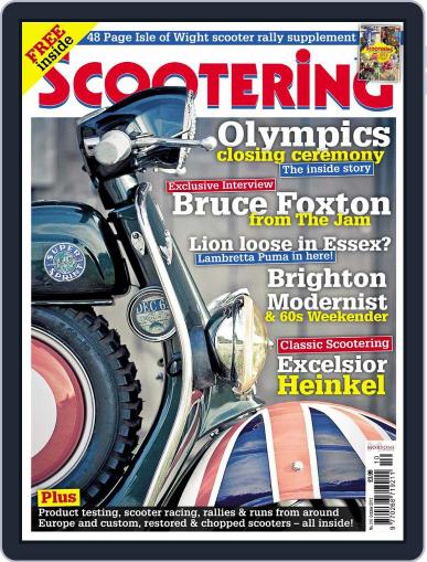 Scootering September 25th, 2012 Digital Back Issue Cover